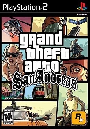 GRAND THEFT AUTO SAN ANDREAS (WITH BOX)