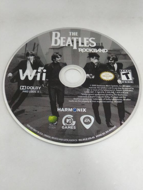 ROCK BAND THE BEATLES (CD ONLY) (usagé)