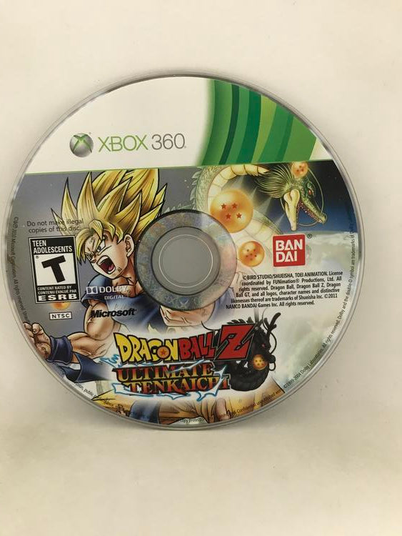 DRAGON BALL Z ULTIMATE TENKAICHI (CD ONLY) (usagé)