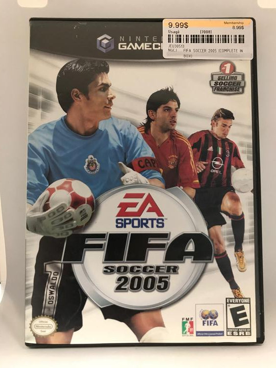 FIFA SOCCER 2005 (COMPLETE IN BOX) (usagé)