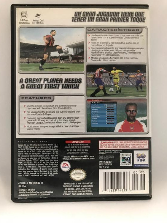 FIFA SOCCER 2005 (COMPLETE IN BOX) (usagé)