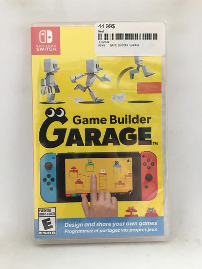 GAME BUILDER GARAGE (usagé)