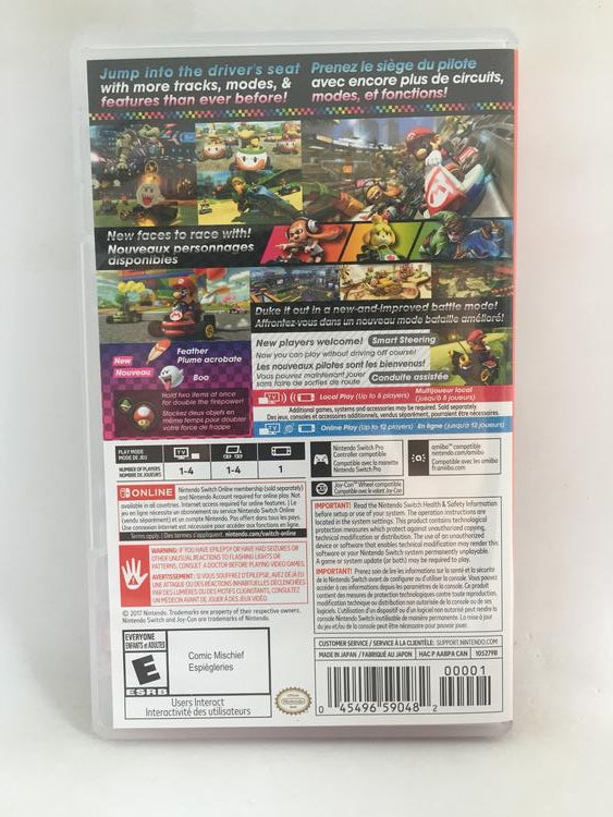 NSW MARIO KART 8 DELUXE (BOX ONLY) (usagé)