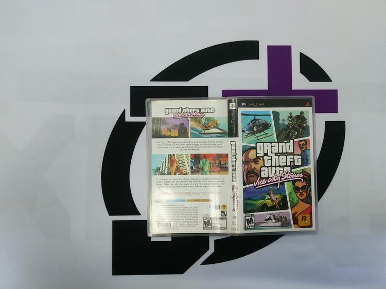 PSP GRAND THEFT AUTO VICE CITY STORIES (BOX ONLY) (used)