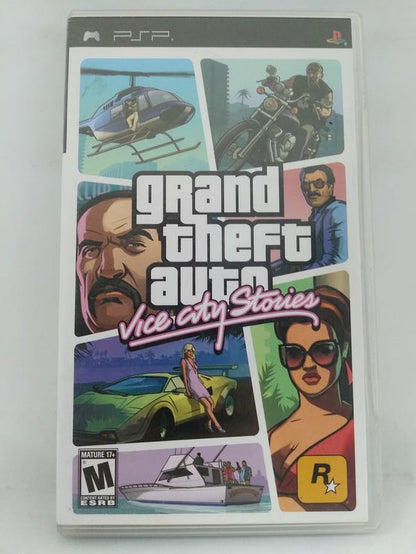 PSP GRAND THEFT AUTO VICE CITY STORIES (BOX ONLY) (used)