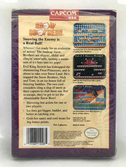 NES SNOW BROTHERS (BOX ONLY)