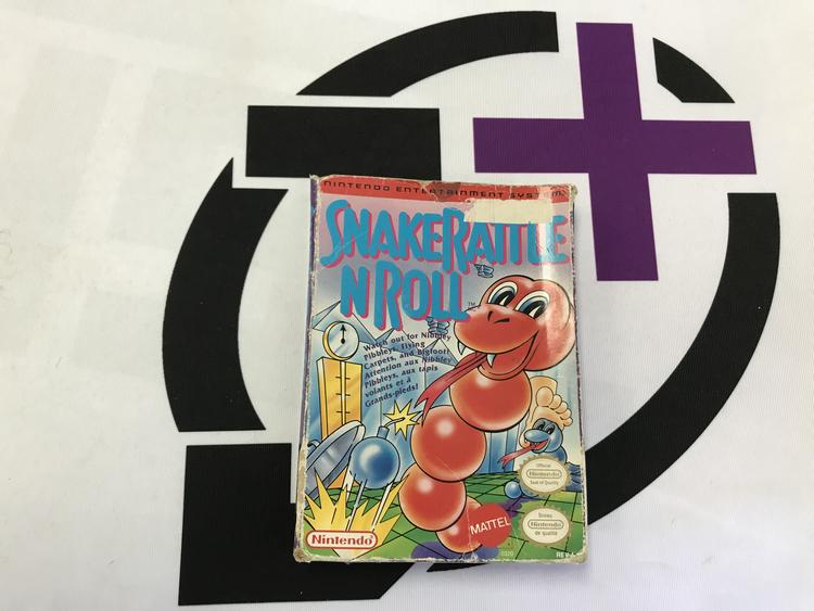 NES SNAKE RATTLE N ROLL (BOX ONLY)