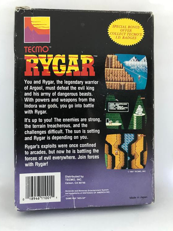 NES RYGAR (BOX ONLY)