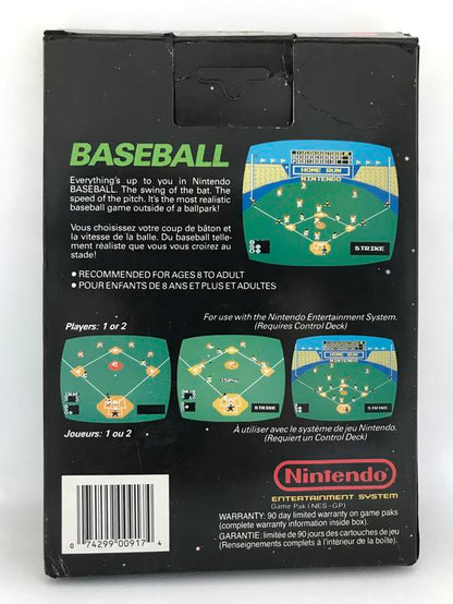 NES Baseball (Box Only)