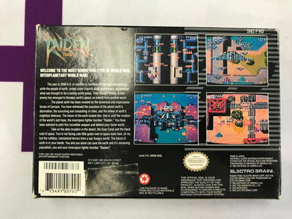 SNES RAIDEN TRAD (BOX ONLY) (used)