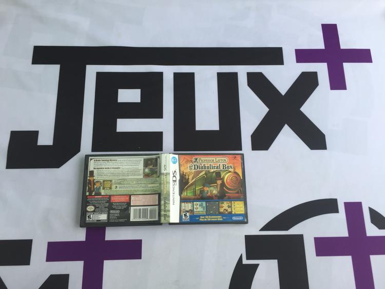NDS PROFESSOR LAYTON AND THE DIABOLICAL BOX (BOX ONLY) (usagé)
