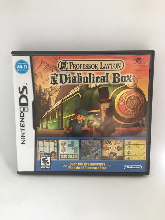 NDS PROFESSOR LAYTON AND THE DIABOLICAL BOX (BOX ONLY) (usagé)