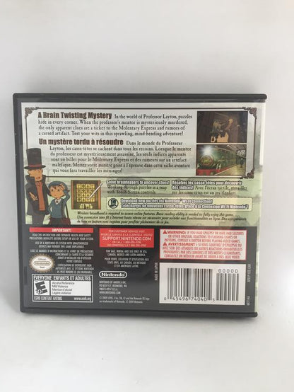 NDS PROFESSOR LAYTON AND THE DIABOLICAL BOX (BOX ONLY) (usagé)