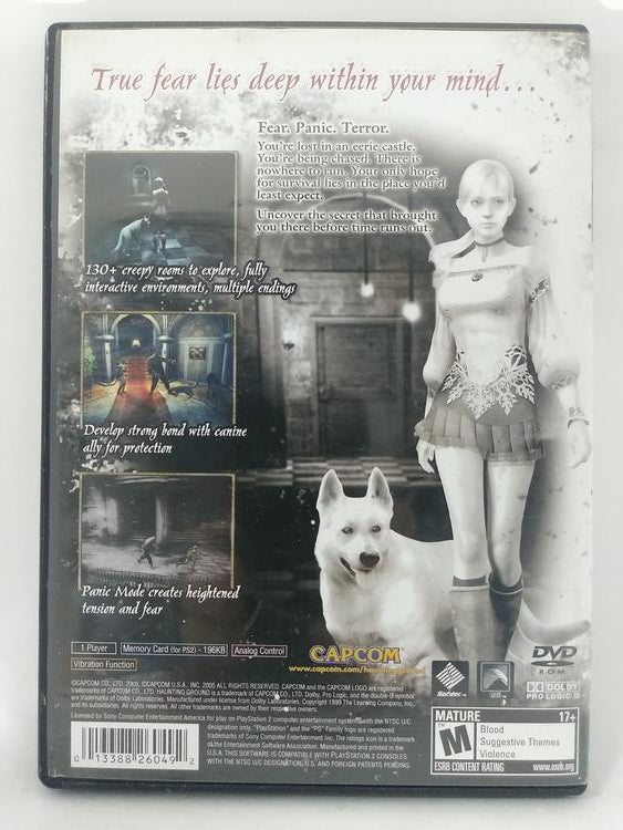 PS2 Haunting Ground Coming Soon (Box Only)