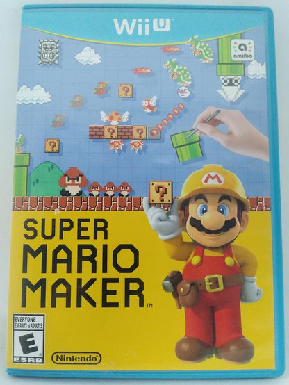 WiiU SUPER MARIO MAKER (BOX ONLY)