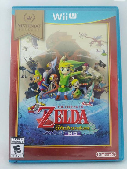 WiiU THE LEGEND OF ZELDA THE WIND WAKER HD NINTENDO SELECTS (BOX ONLY) (usagé)