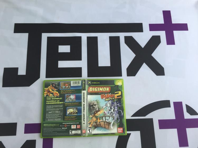 XBOX DIGIMON RUMBLE ARENA 2 (BOX ONLY)