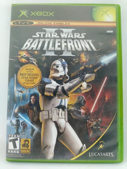 XBOX STAR WARS BATTLEFRONT II (BOX ONLY) (usagé)