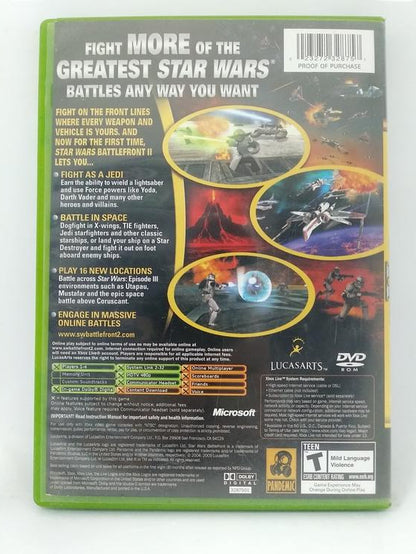 XBOX STAR WARS BATTLEFRONT II (BOX ONLY) (usagé)