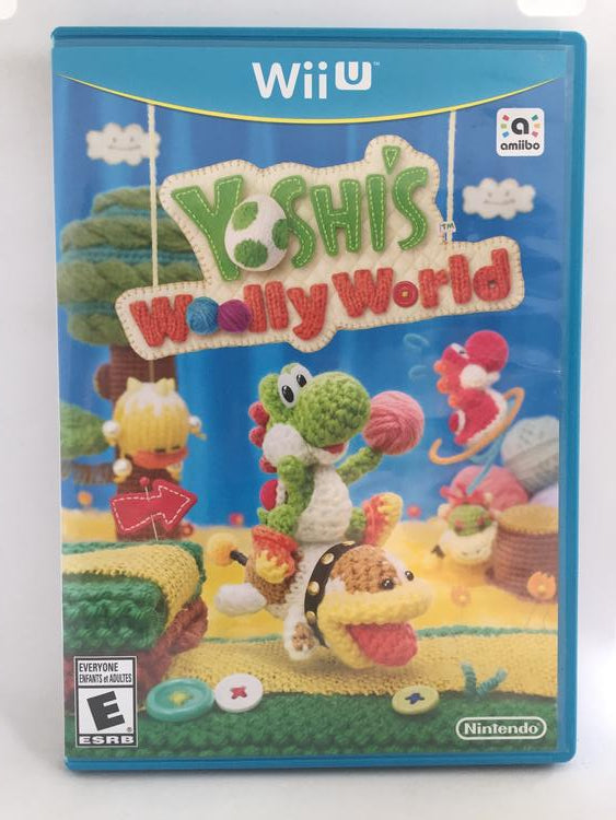 WiiU YOSHI'S WOOLLY WORLD (BOX ONLY) (used)