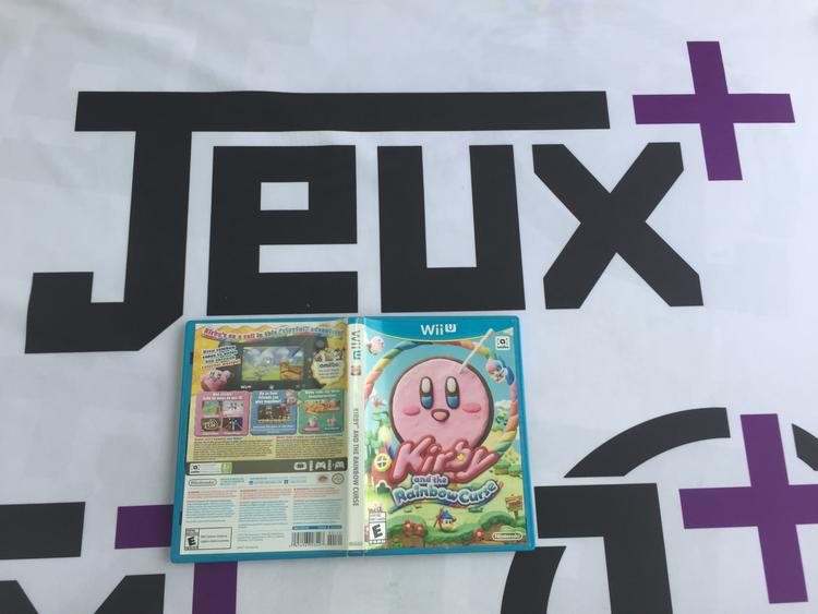 WiiU Kirby and the Rainbow Curse (Box Only) (used)