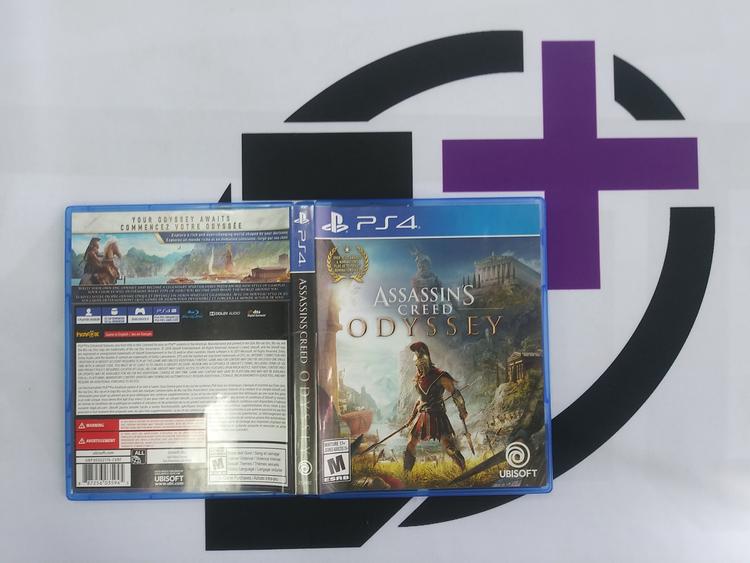 PS4 ASSASSIN'S CREED ODYSSEY (BOX ONLY) (used)