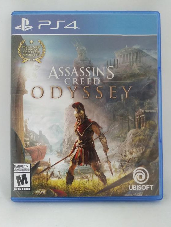 PS4 ASSASSIN'S CREED ODYSSEY (BOX ONLY) (used)