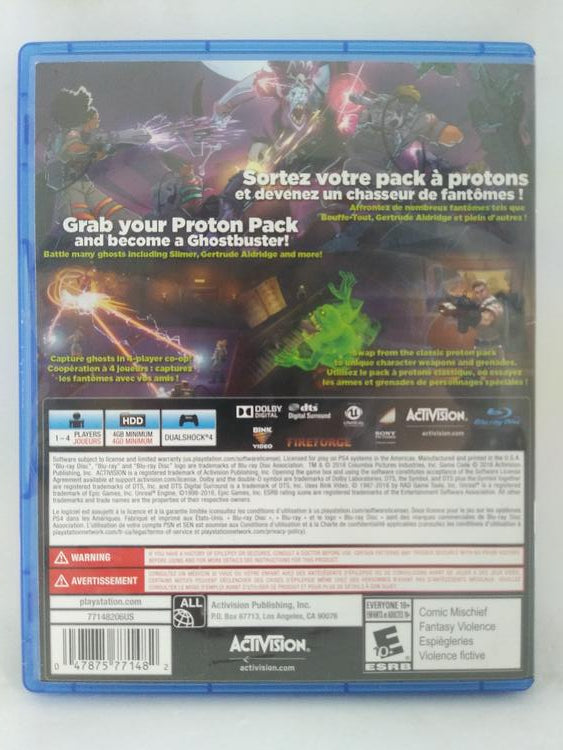 PS4 GHOSTBUSTERS (BOX ONLY) (used)