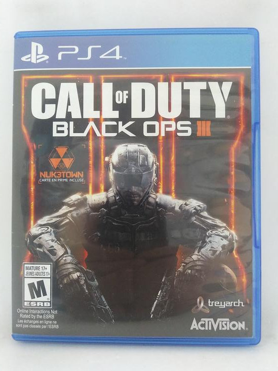 PS4 CALL OF DUTY BLACK OPS III (BOX ONLY)