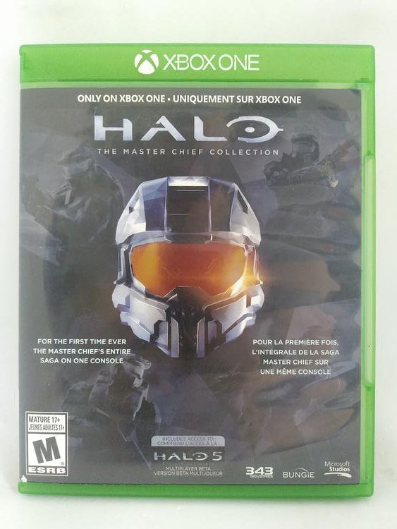 XONE HALO THE MASTER CHIEF COLLECTION (BOX ONLY) (used)