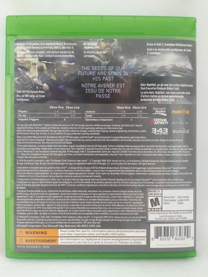 XONE HALO THE MASTER CHIEF COLLECTION (BOX ONLY) (used)
