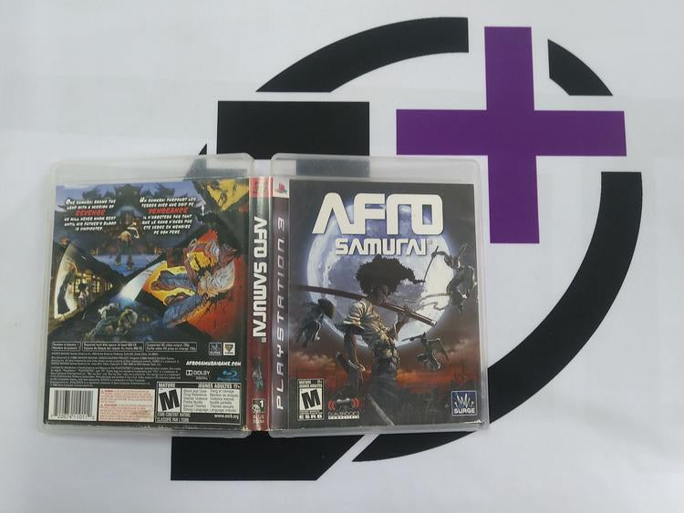 PS3 AFRO SAMURAI (BOX ONLY)