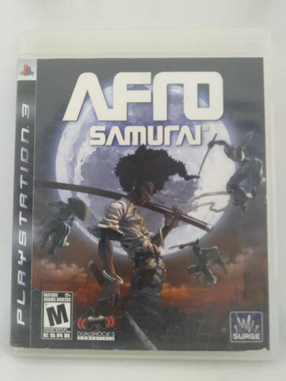 PS3 AFRO SAMURAI (BOX ONLY)