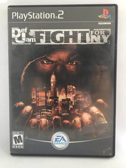 PS2 DEF JAM FIGHT FOR NY (BOX ONLY) (used)
