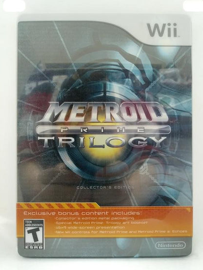 METROID PRIME TRILOGY COLLECTOR'S EDITION (COMPLETE IN BOX)