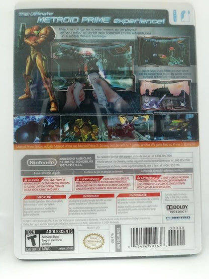 METROID PRIME TRILOGY COLLECTOR'S EDITION (COMPLETE IN BOX)