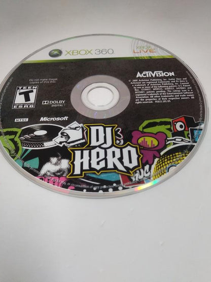 DJ HERO GAME ONLY (COMPLETE IN BOX) (usagé)