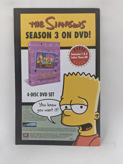 PS2 THE SIMPSONS HIT & RUN INSTRUCTION BOOKLET BILINGUAL (usagé)