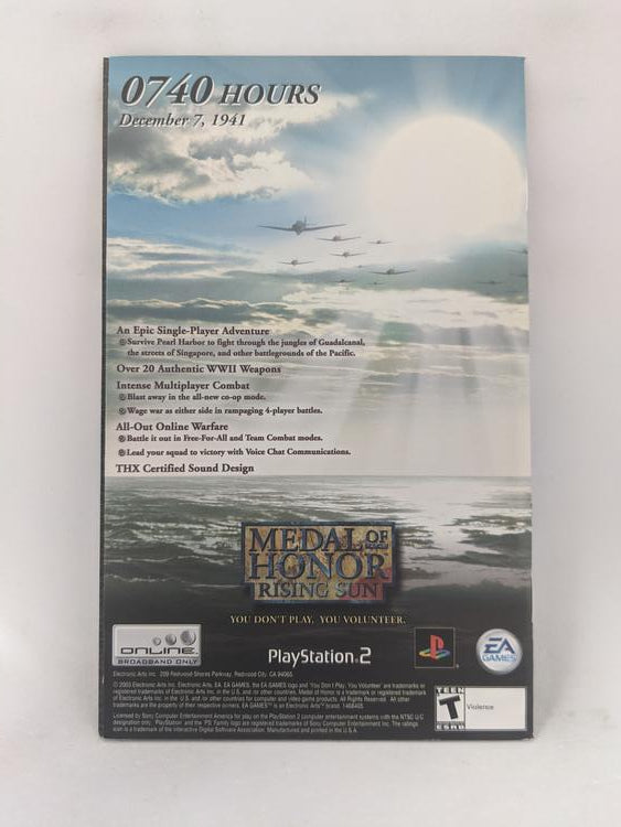 PS2 THE LORD OF THE RINGS THE RETURN OF THE KING INSTRUCTION BOOKLET BILINGUAL (usagé)