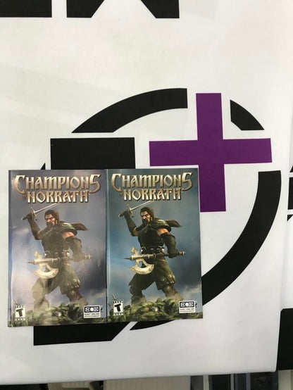 PS2 CHAMPIONS OF NORRATH INSTRUCTION BOOKLET BILINGUAL (usagé)