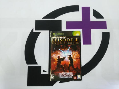 XBOX STAR WARS III REVENGE OF THE SITH INSTRUCTION BOOKLET ENGLISH (usagé)