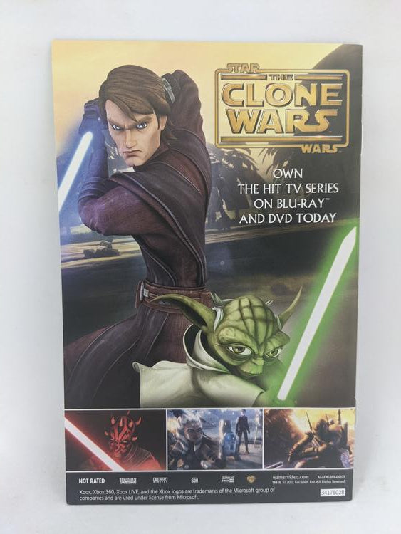 X360 STAR WARS THE FORCE UNLEASHED II INSTRUCTION BOOKLET ENGLISH