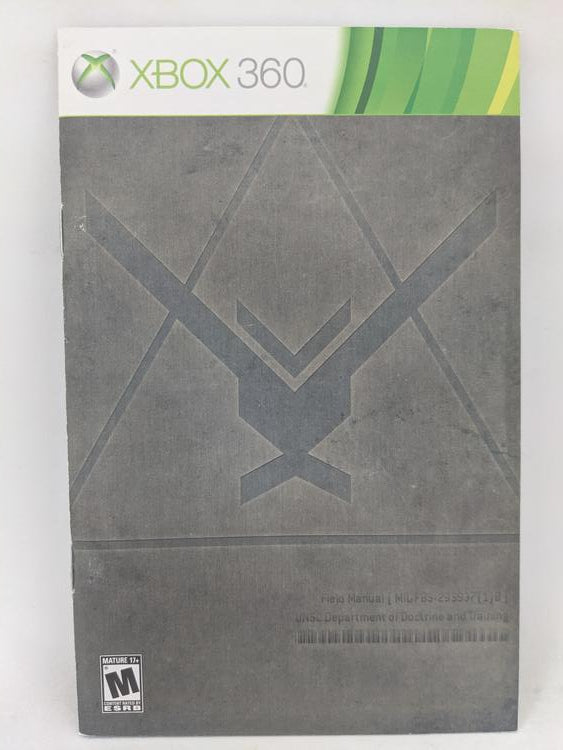 X360 HALO REACH INSTRUCTION BOOKLET ENGLISH