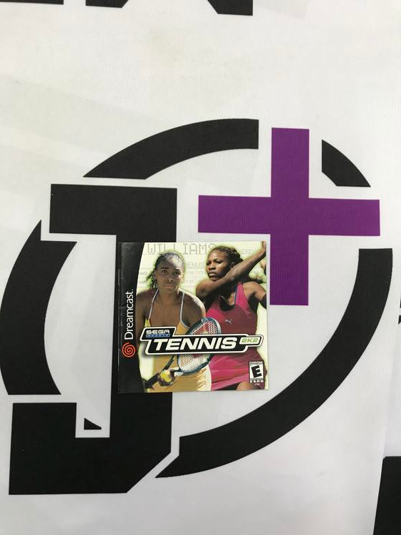 SDC TENNIS 2K2 INSTRUCTION BOOKLET ENGLISH (usagé)