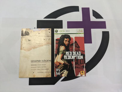X360 RED DEAD REDEMPTION INSTRUCTION BOOKLET ENGLISH