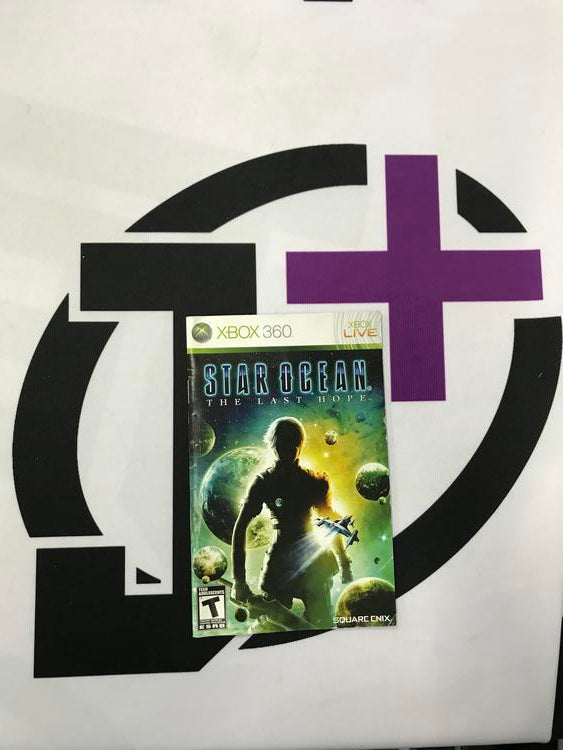 X360 STAR OCEAN THE LAST HOPE INSTRUCTION BOOKLET BILINGUAL