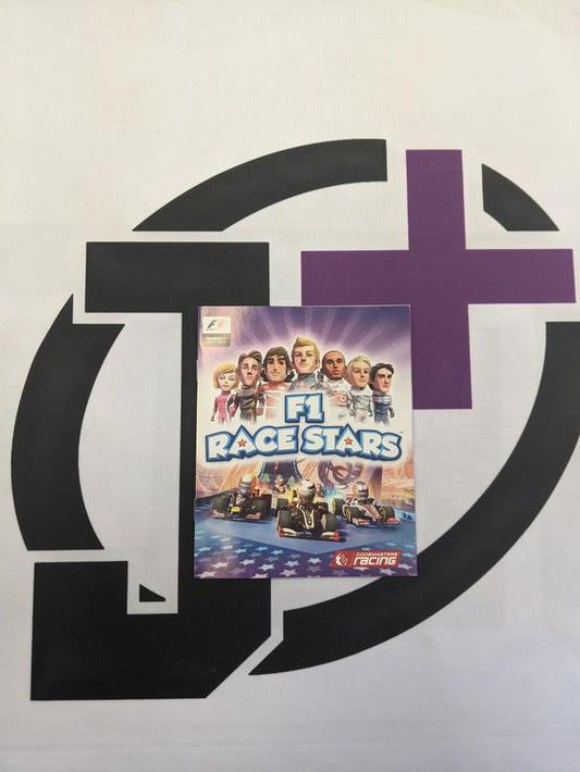 PS3 F1 RACE STARS INSTRUCTION BOOKLET BILINGUAL (usagé)