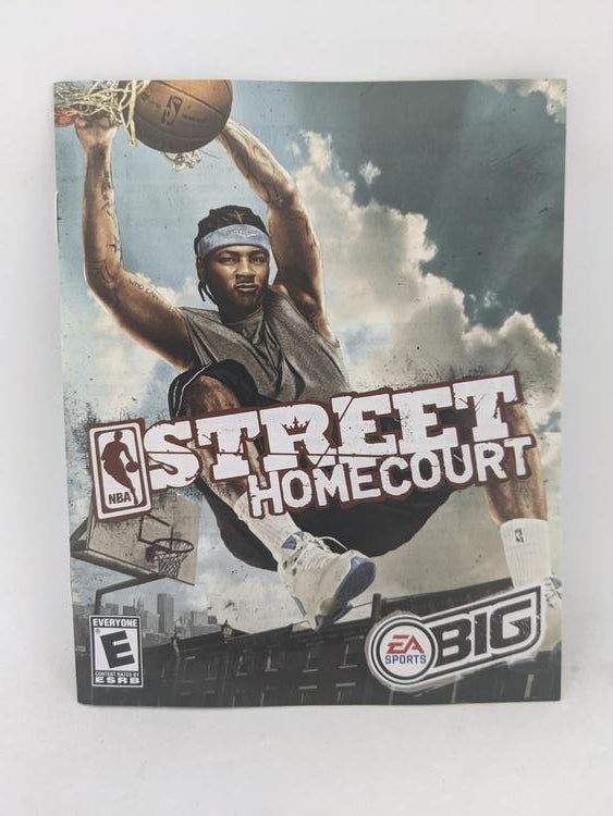 PS3 NBA STREET HOMECOURT INSTRUCTION BOOKLET ENGLISH (usagé)