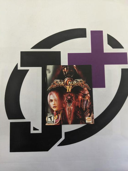 PS3 SOUL CALIBUR IV INSTRUCTION BOOKLET BILINGUAL (usagé)