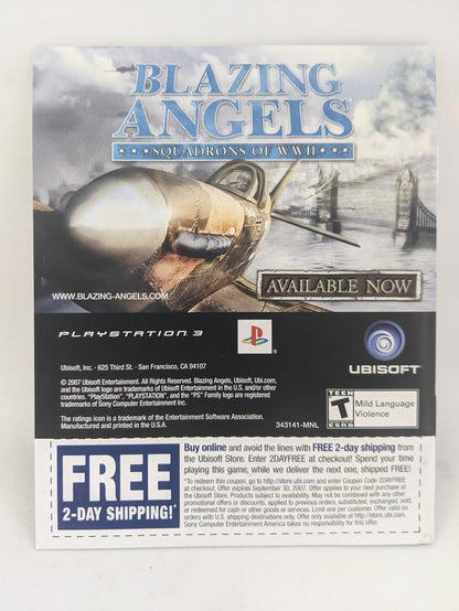 PS3 ENCHANTED ARMS INSTRUCTION BOOKLET ENGLISH (usagé)